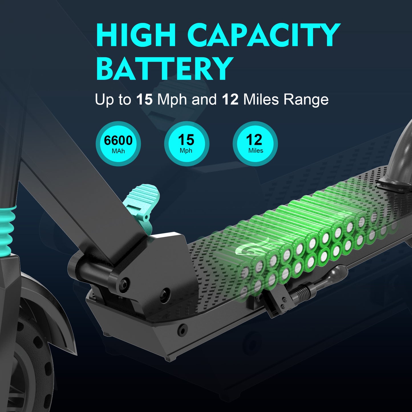 EVERCROSS E8 Electric Scooter-Foldable Commuter