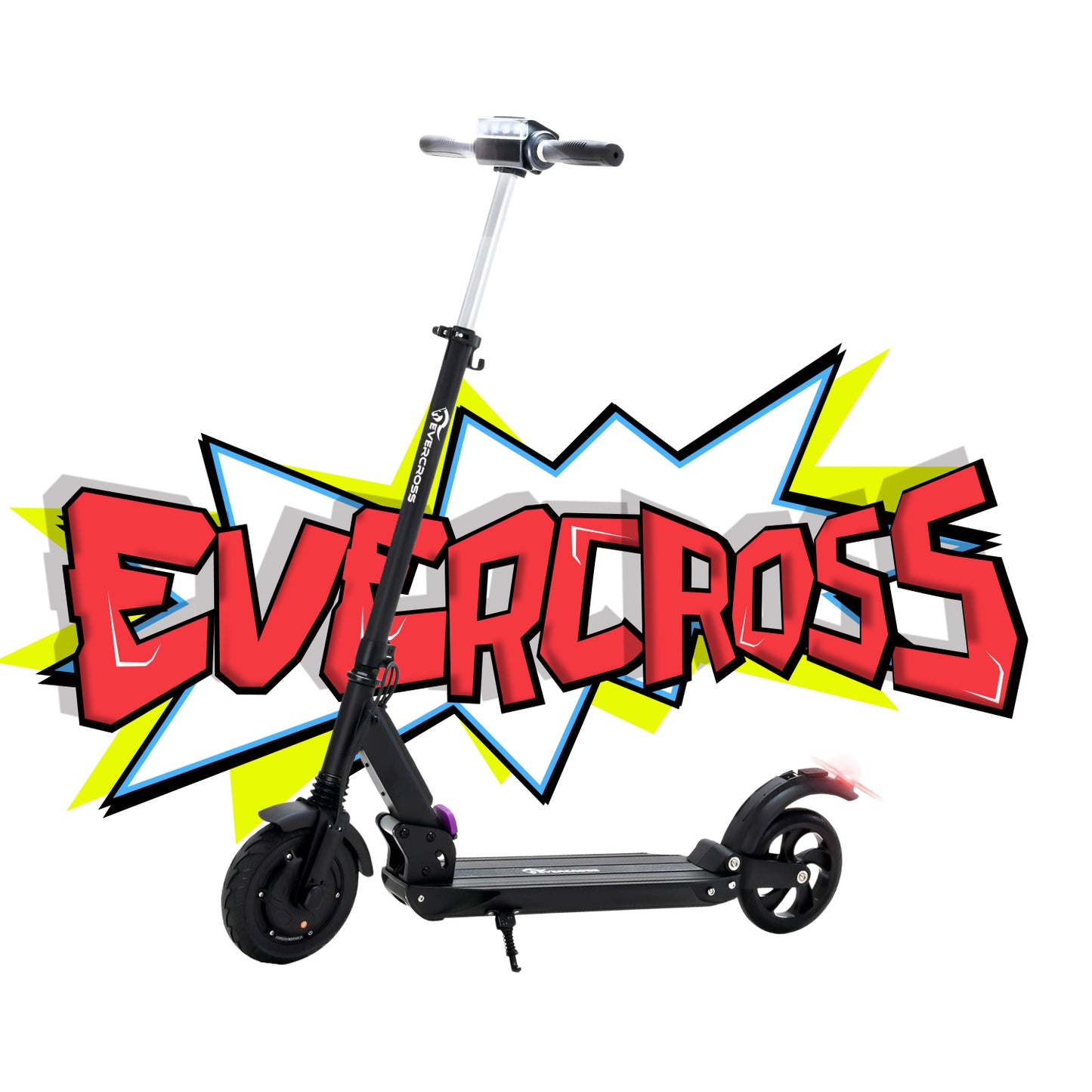 EVERCROSS EV08E Elektroroller, 8" Vollreifen