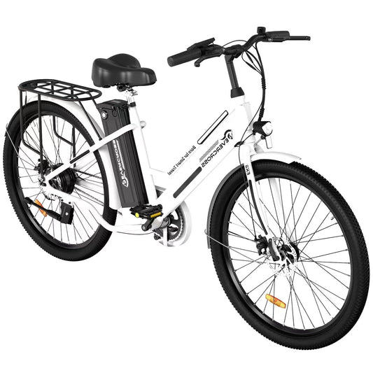 EVERCROSS EK8M 26''Fat Tire Electric Bike For Adult ,With LED