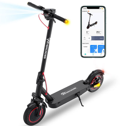 Trottinette électrique EVERCROSS EV10K PRO pour adultes, pneus nid d'abeille 10''et moteur 500 W